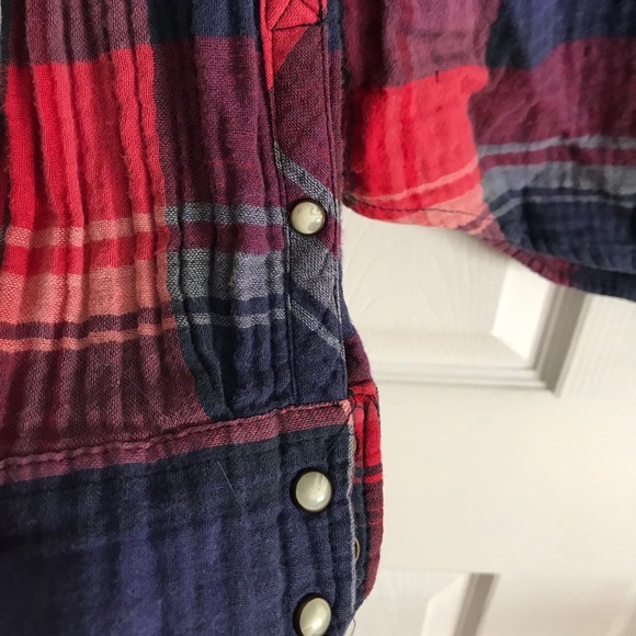 Flannel print shirt - Picture 4 of 5